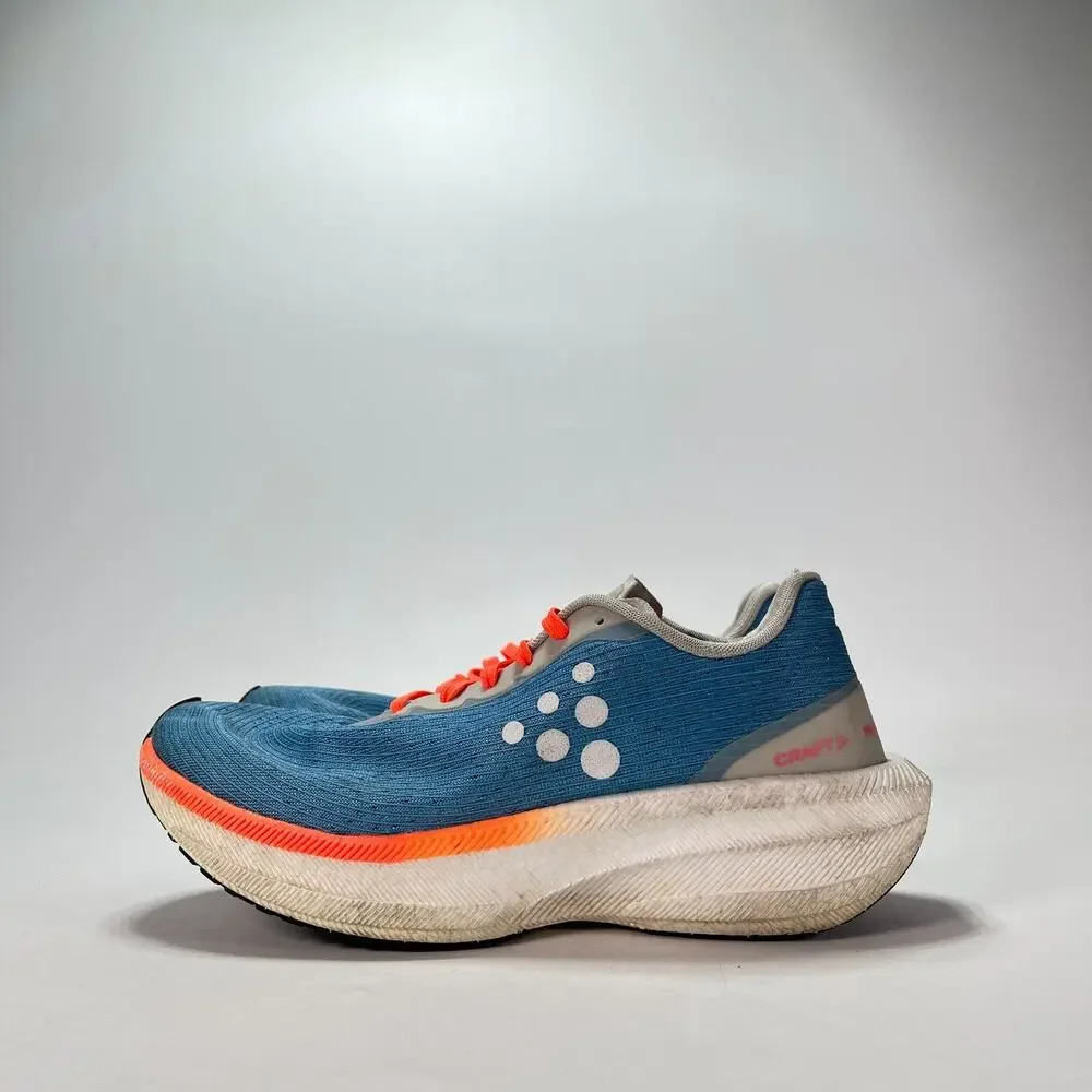 Craft Pro Endur Distance Blue Orange Athletic Road Running Shoes Women's Size 8
